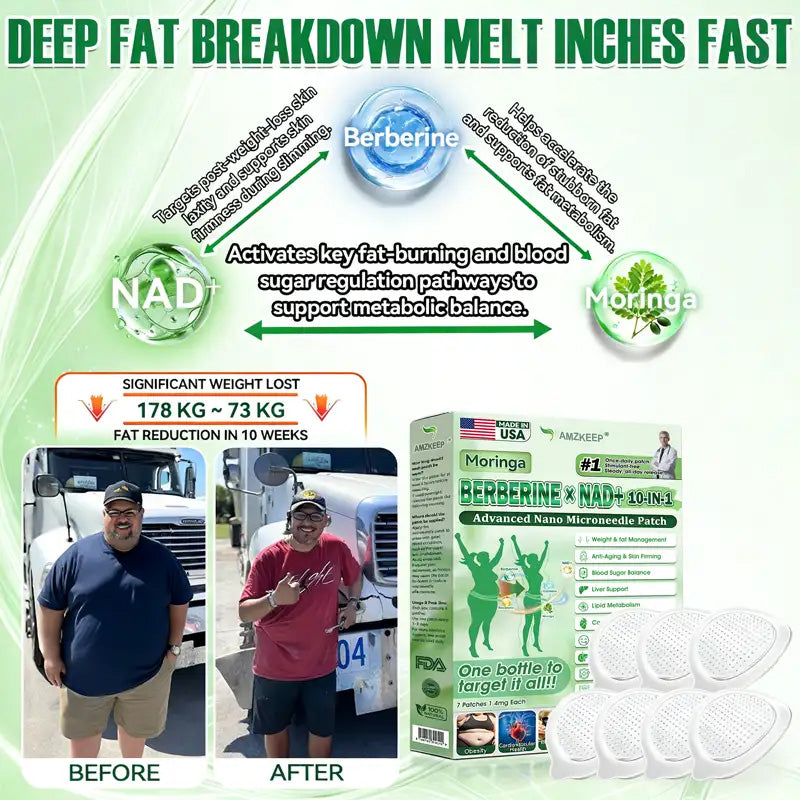 🇺🇸🩺 𝙊𝒇𝒇𝒊𝒄𝒊𝒂𝒍 𝚄𝚂 𝚂𝚝𝚘𝚛𝚎🧑‍⚕️𝙰𝙼𝚉𝙺𝙴𝙴𝙿® 𝙼𝚘𝚛𝚒𝚗𝚐𝚊 · 𝙱𝚎𝚛𝚋𝚎𝚛𝚒𝚗𝚎 × 𝙽𝙰𝙳+ 10-𝚒𝚗-1 𝙽𝚊𝚗𝚘 𝙼𝚒𝚌𝚛𝚘𝚗𝚎𝚎𝚍𝚕𝚎 𝙿𝚊𝚝𝚌𝚑— 𝗢𝗻𝗰𝗲 𝗗𝗮𝗶𝗹𝘆, 𝙑𝙞𝙨𝙞𝙗𝙡𝙚 𝙍𝙚𝙨𝙪𝙡𝙩𝙨 𝗶𝗻 𝟳 𝗗𝗮𝘆𝘀