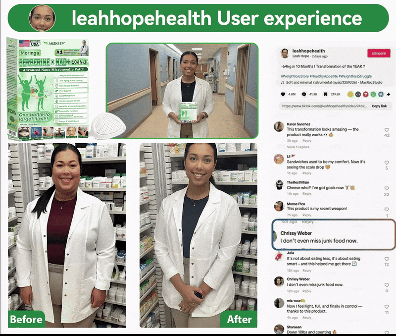 🇺🇸🩺 𝙊𝒇𝒇𝒊𝒄𝒊𝒂𝒍 𝚄𝚂 𝚂𝚝𝚘𝚛𝚎🧑‍⚕️𝙰𝙼𝚉𝙺𝙴𝙴𝙿® 𝙼𝚘𝚛𝚒𝚗𝚐𝚊 · 𝙱𝚎𝚛𝚋𝚎𝚛𝚒𝚗𝚎 × 𝙽𝙰𝙳+ 10-𝚒𝚗-1 𝙽𝚊𝚗𝚘 𝙼𝚒𝚌𝚛𝚘𝚗𝚎𝚎𝚍𝚕𝚎 𝙿𝚊𝚝𝚌𝚑— 𝗢𝗻𝗰𝗲 𝗗𝗮𝗶𝗹𝘆, 𝙑𝙞𝙨𝙞𝙗𝙡𝙚 𝙍𝙚𝙨𝙪𝙡𝙩𝙨 𝗶𝗻 𝟳 𝗗𝗮𝘆𝘀